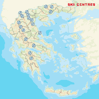 Горнолыжные центры Греции